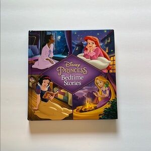 DISNEY PRINCESS BEDTIME STORIES BOOK 2023 EUC